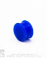 Плаг Силикон Синий 16 мм