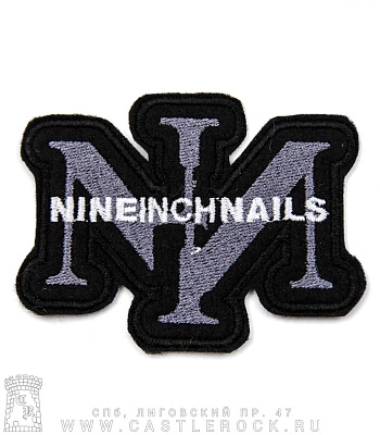 нашивка nine inch nails (вышивка)