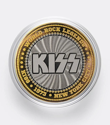 монета сувенирная малая kiss
