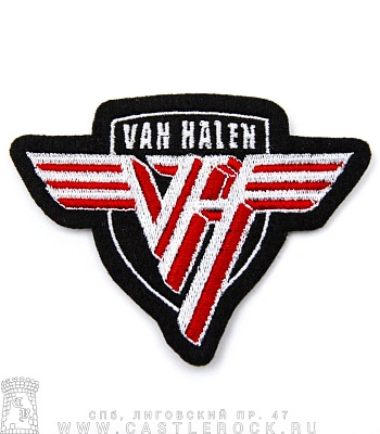 нашивка van halen (вышивка)