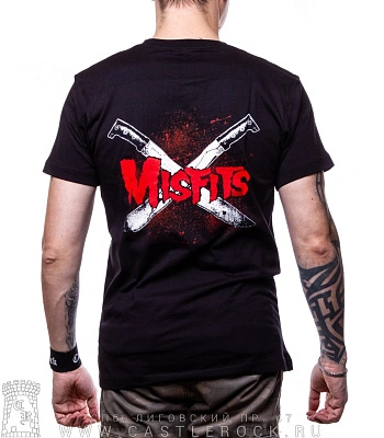 футболка misfits (лого стилизованное)