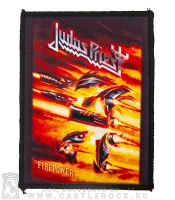 нашивка judas priest "firepower"