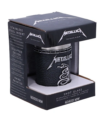 стопка фирменная metallica "the black album"