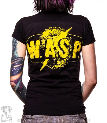 женская футболка w.a.s.p. "the last command"