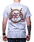 футболка slayer (орел, варенка, серая)