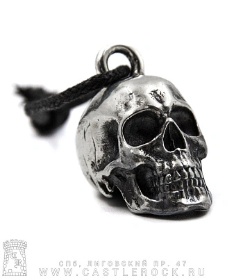колокольчик-оберег череп