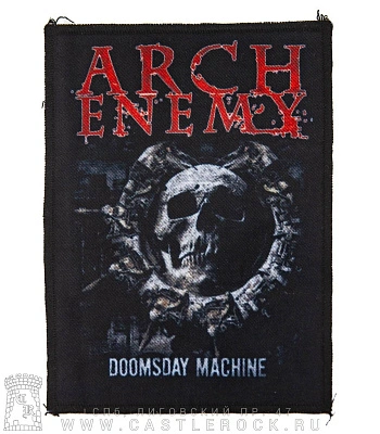 нашивка arch enemy "doomsday machine"