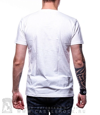 футболка led zeppelin "united states of america 1977" (белая)