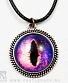 подвес глаз фиолетовый (кошачий)
