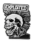 наклейка виниловая exploited (череп, лого)