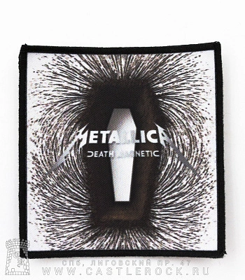 нашивка metallica "death magnetic"
