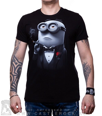 футболка миньон крестный отец (светится)