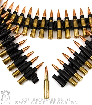 ремень патронташ (50 патронов, медный с золотым)