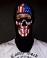 шапка балаклава череп флаг сша