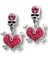 серьги alchemy gothic (алхимия готик) ulfe13 love bones