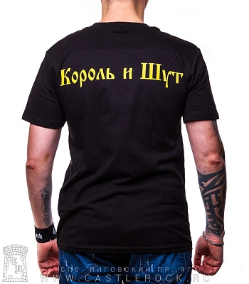 футболка король и шут "акустический альбом"