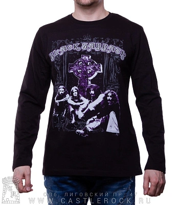 футболка black sabbath (группа, кельтский крест) д/р