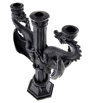 подсвечник драконы