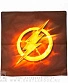 чехол на подушку flash флэш (лого)