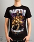 футболка pantera "cowboys from hell" (скелет ковбоя)
