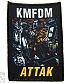 нашивка kmfdm "attak"