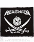нашивка helloween (ч/б, вышивка)