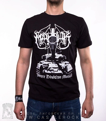футболка marduk "panzer division marduk" (танк)