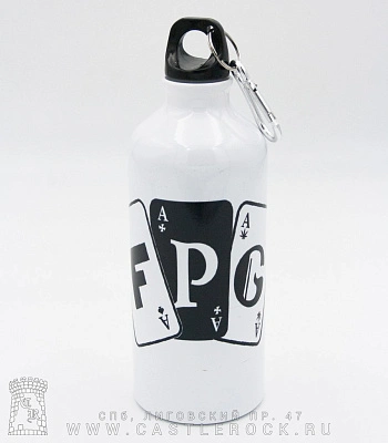 фляга с карабином f.p.g. 600 мл