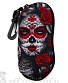 чехол для очков santa muerte (в розах)