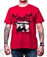 футболка mayhem "deathcrush" (красная)