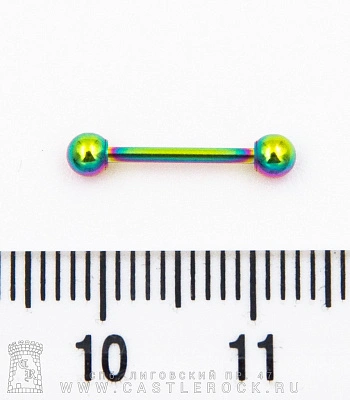 Микроштанга Сталь "Бензиновая" с Шариками 1,2 х 10 х 3/3