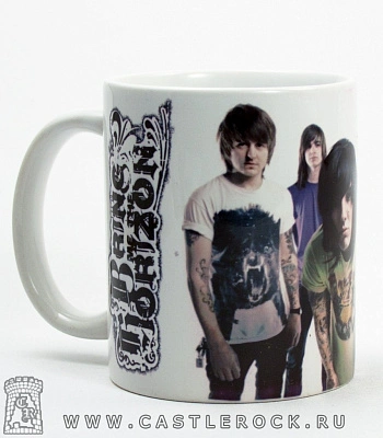 кружка bring me the horizon (группа, белая)