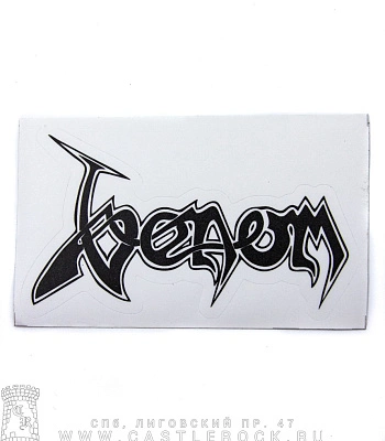 наклейка виниловая venom (лого, средняя)