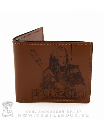 портмоне с гравировкой burzum varg vikernes (ручная работа)