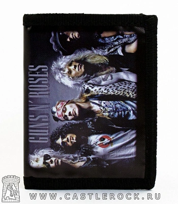 кошелек guns'n'roses (группа, к/з)