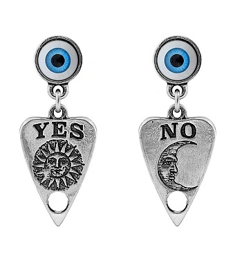 серьги alchemy gothic (алхимия готик) e396 ouija planchette