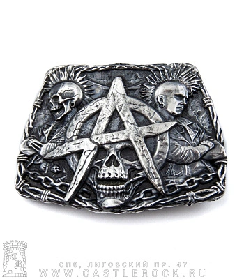 пряжка anarchy анархия