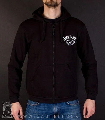 балахон на молнии jack daniel's