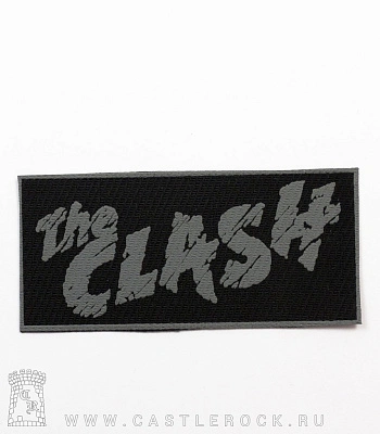 нашивка clash (лого серое)