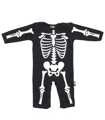 пижама детская six bunnies скелетик