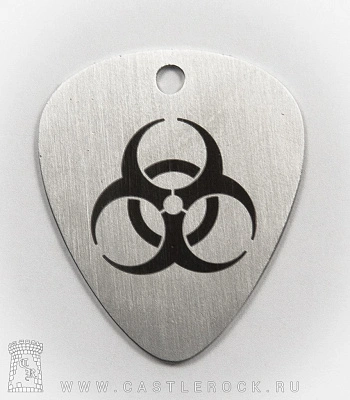 подвеска медиатор biohazard (лого)