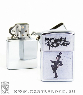 зажигалка цветная my chemical romance "the black parade"