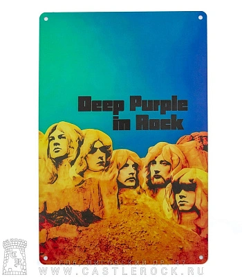 табличка deep purple "in rock"
