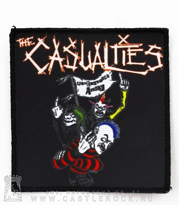 нашивка casualties "underground army" (квадратная)