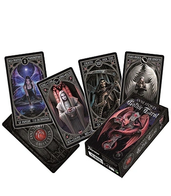 карты таро fournier "anne stokes gothic tarot"