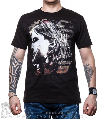 футболка nirvana kurt cobain