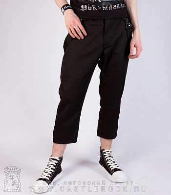 бриджи черные с карабинами