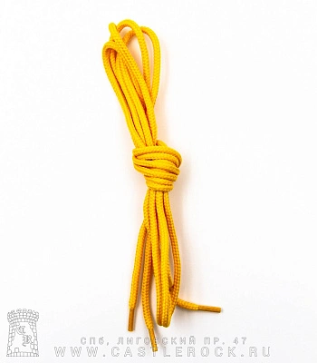 шнурки желтые (круглое сечение)