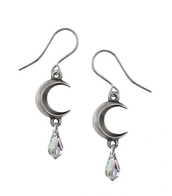 серьги alchemy gothic (алхимия готик) e477c tears of the moon-crystal