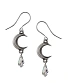 серьги alchemy gothic (алхимия готик) e477c tears of the moon-crystal